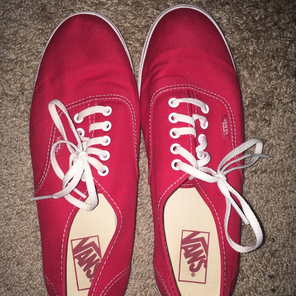 Red Vans